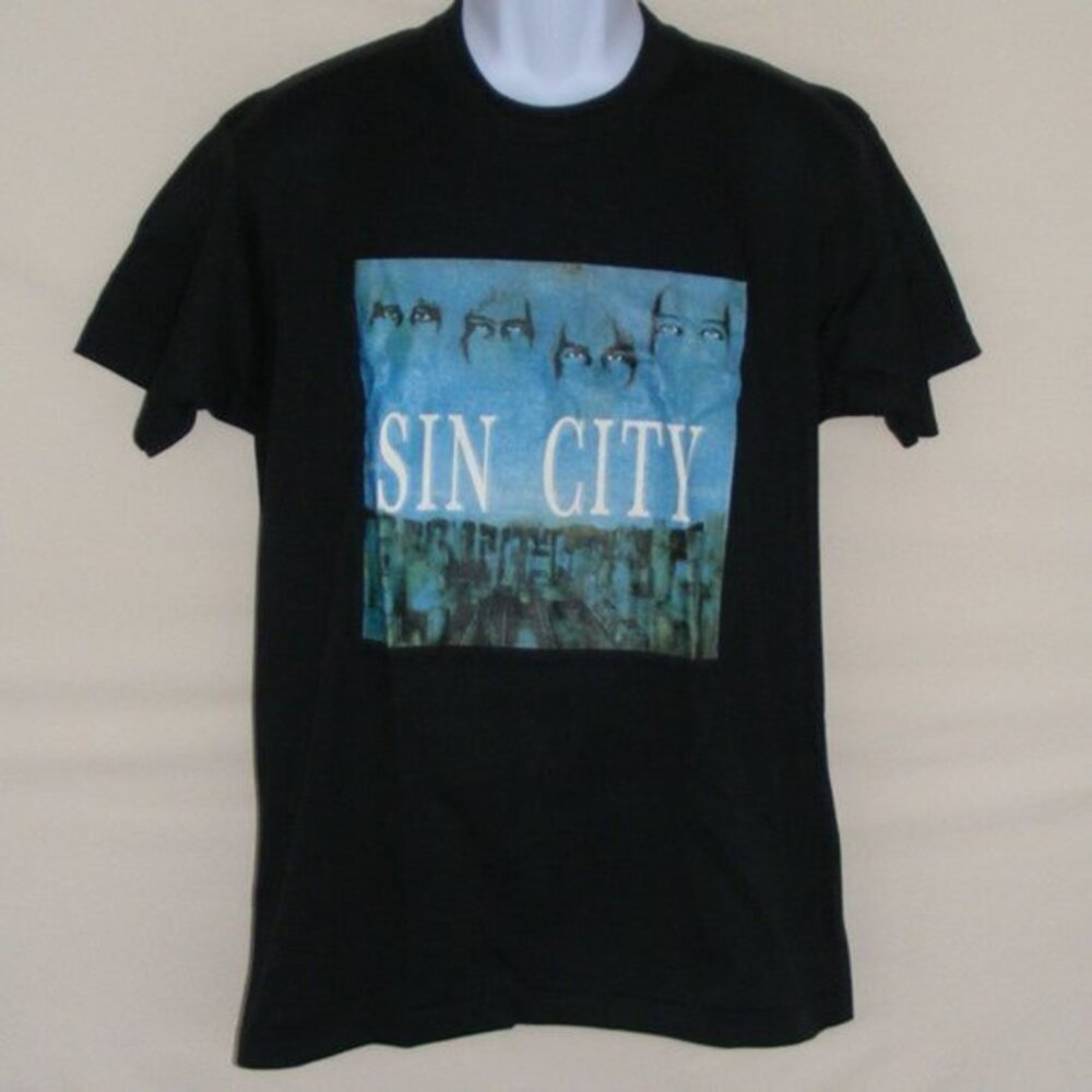 SIN CITY Concert Tshirt, M/L, 2 sided, 1990, EUC